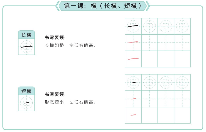 常爸硬笔书法启蒙课练字帖