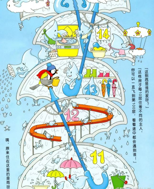 天空100层的房子绘本