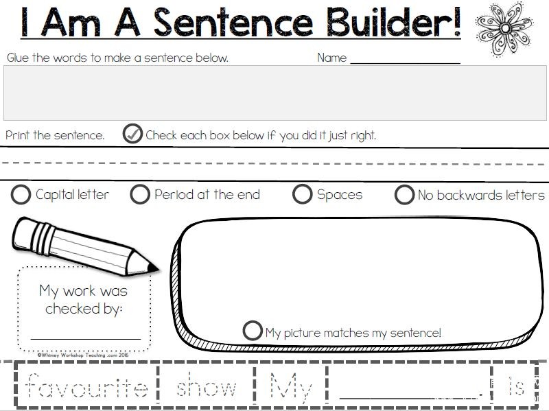 Sentence Building Kit