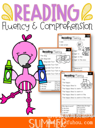 Reading fluency and comprehension
