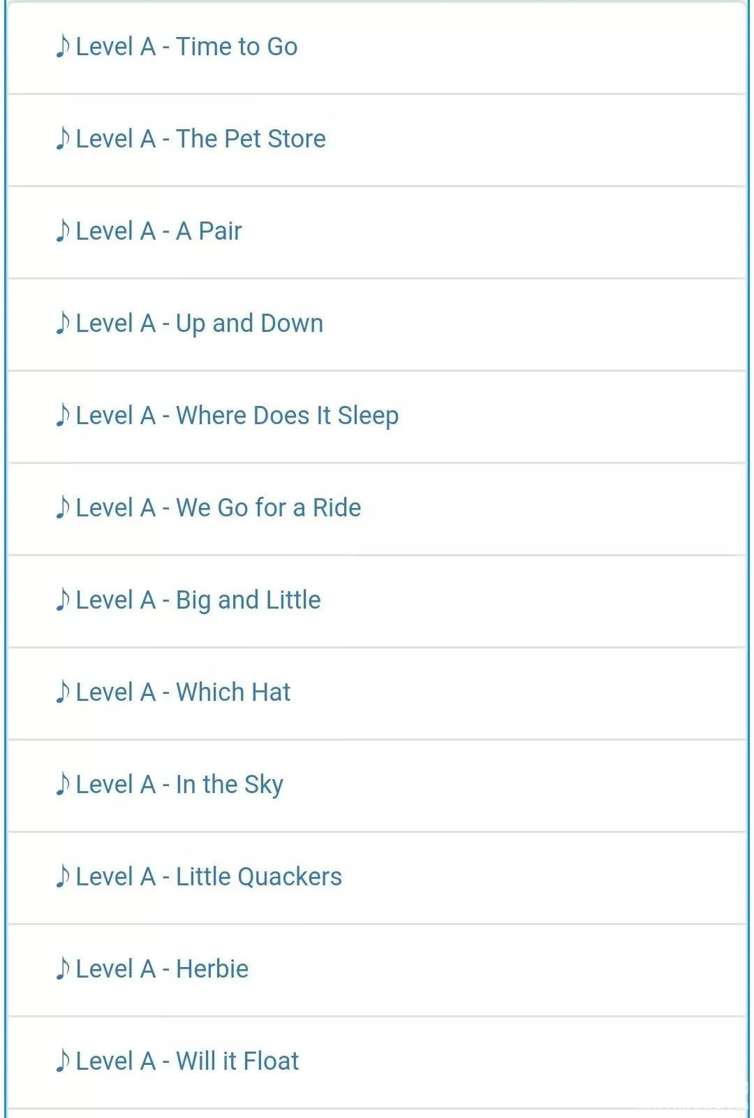 Stories to Read Words to Know音频