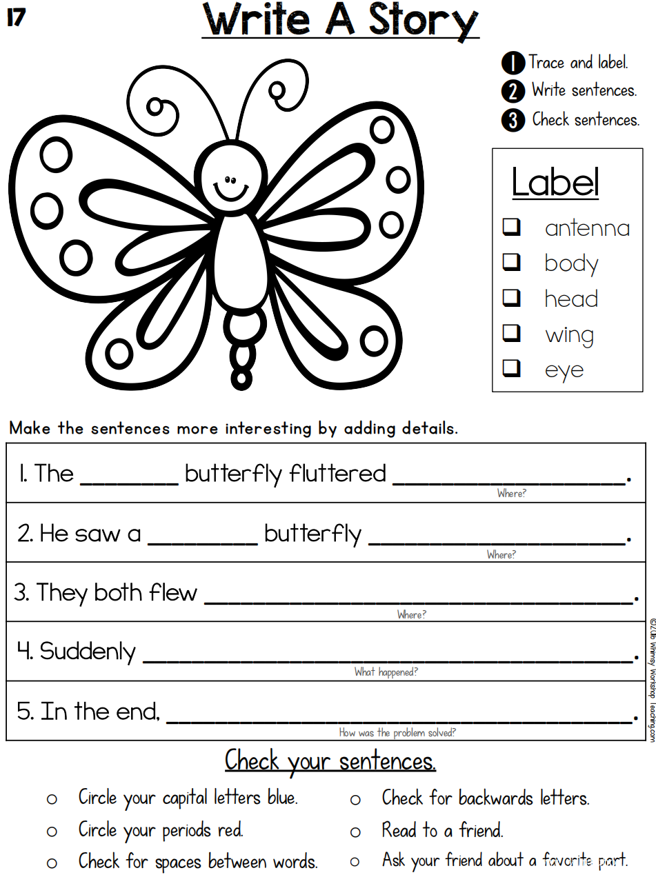 Differentiated Story Writing