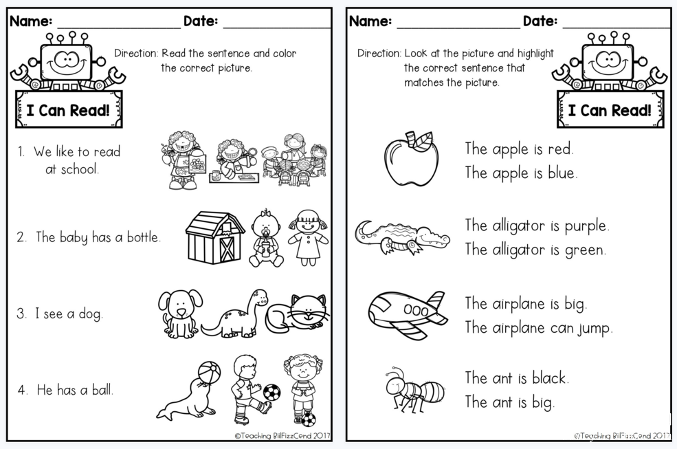 Reading Comprehension Checks