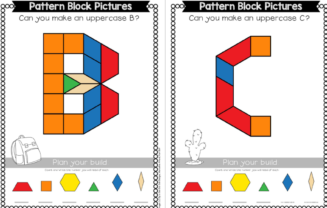 Pattern Block Activity Pack