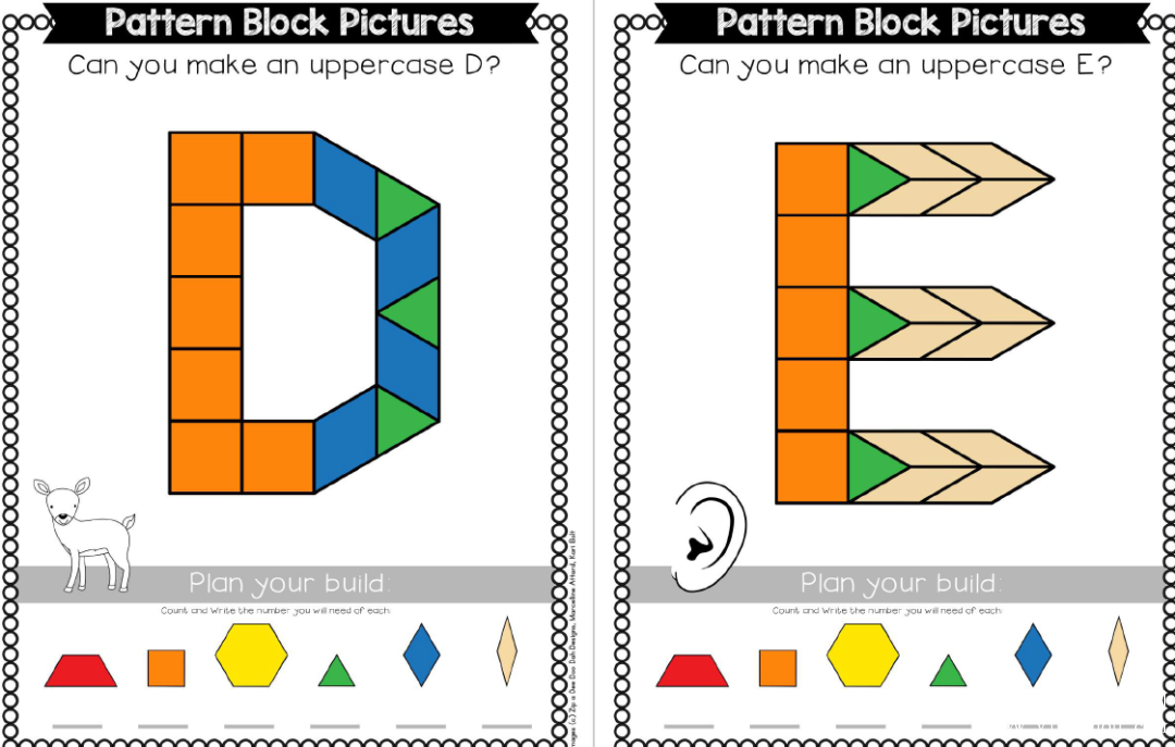 Pattern Block Activity Pack