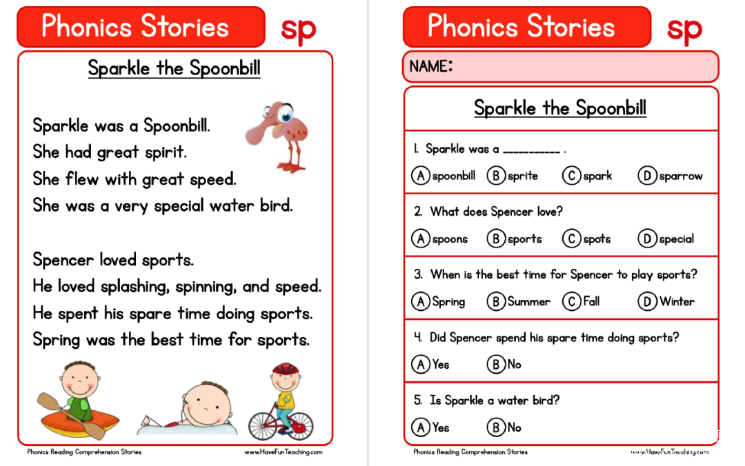 phonics stories自然拼读小故事