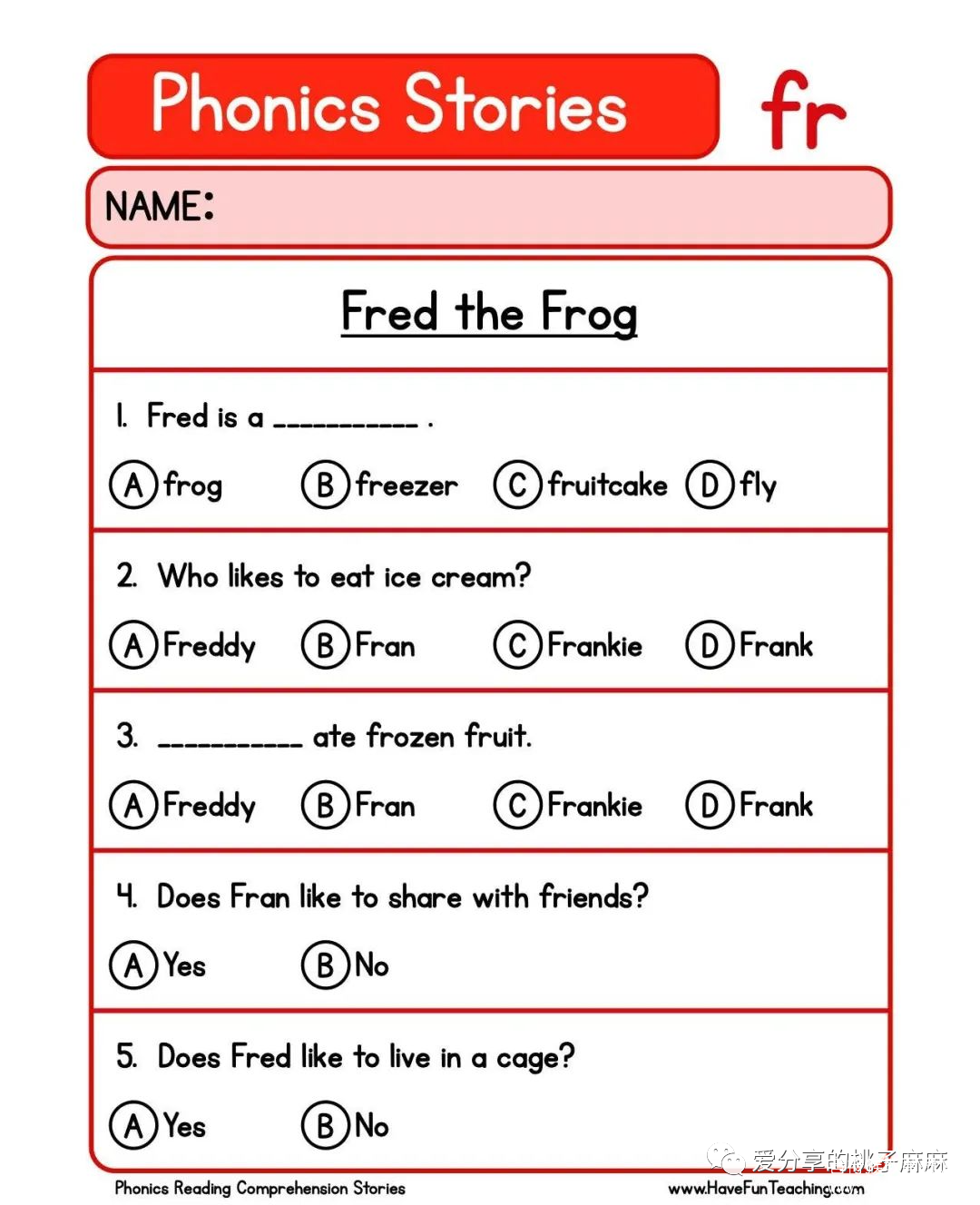 phonics stories自然拼读小故事