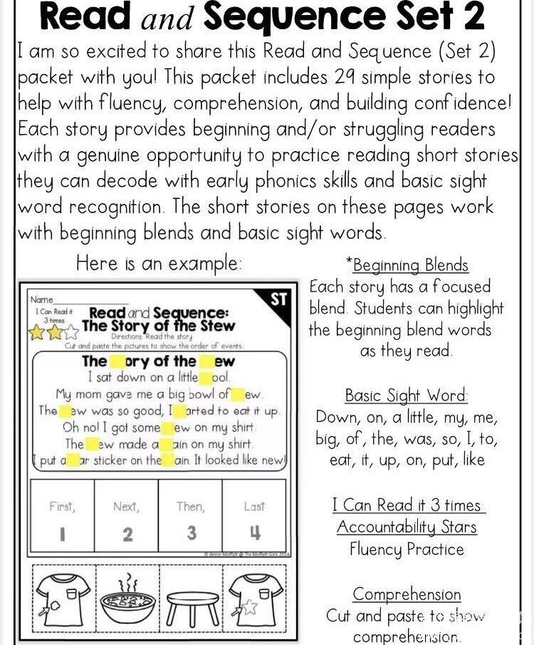 sight word及beginning blends