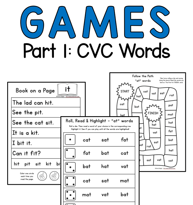 Phonics Books  Games