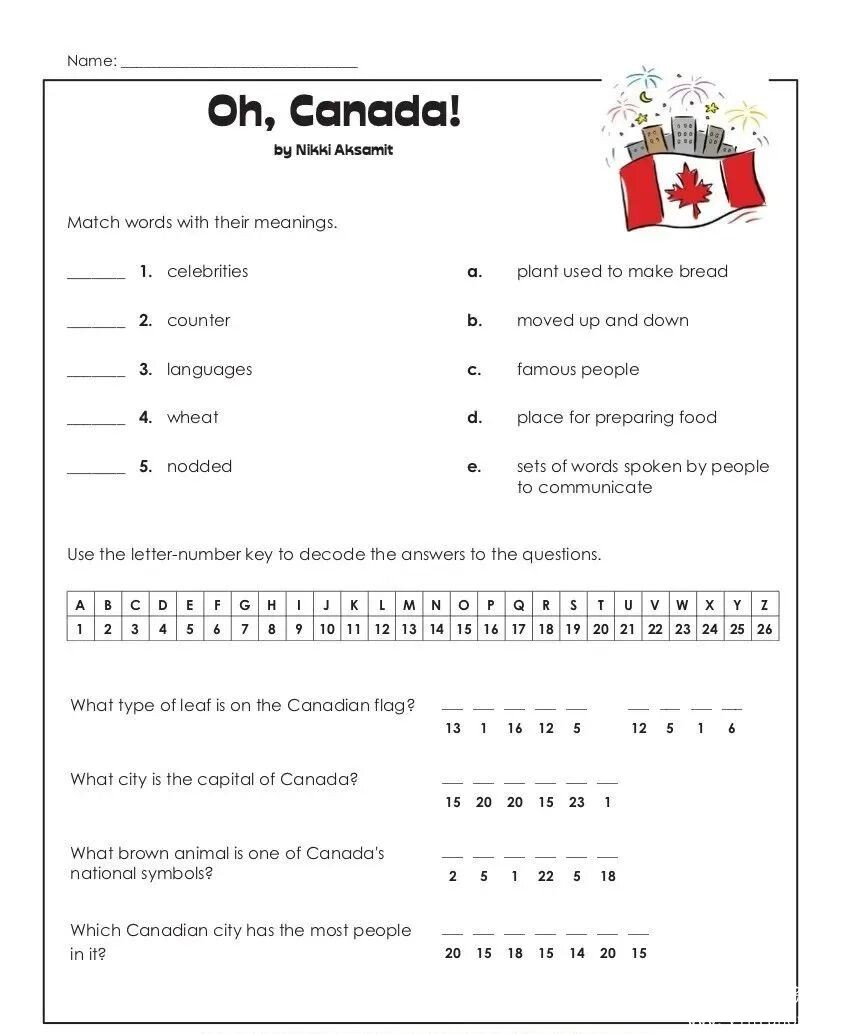 Super Teacher Worksheets G1-G5