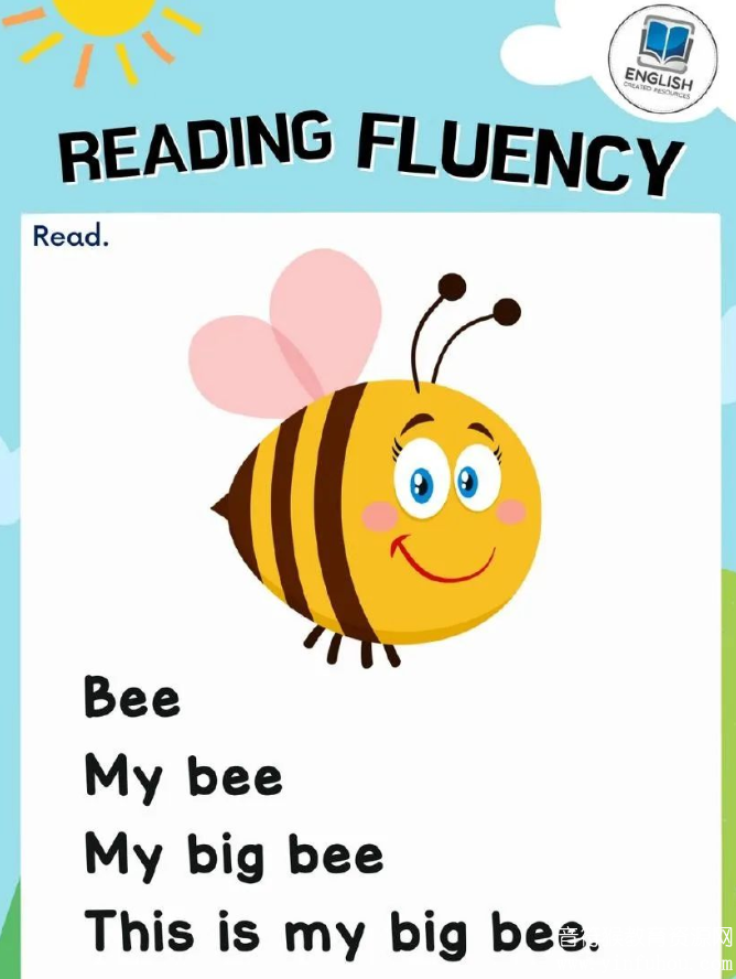 Reading Fluency 提升英语流利阅读的初级闪卡