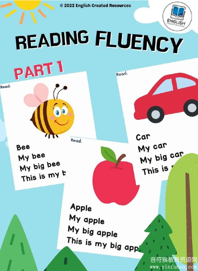 Reading Fluency 提升英语流利阅读的初级闪卡