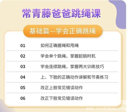 常春藤爸爸 0基础小学生跳绳课程 12节课教你标准跳绳