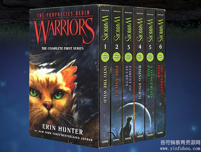 猫武士 Warriors Series 1-7有声书音频MP3+pdf电子书