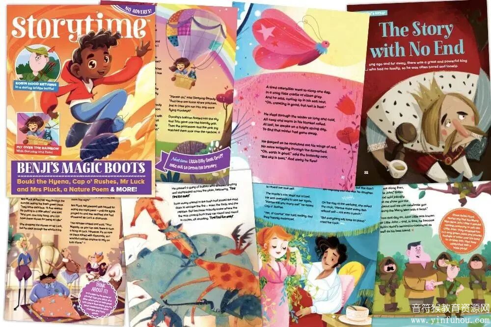 Storytime 儿童故事类杂志 电子版pdf 百度网盘下载