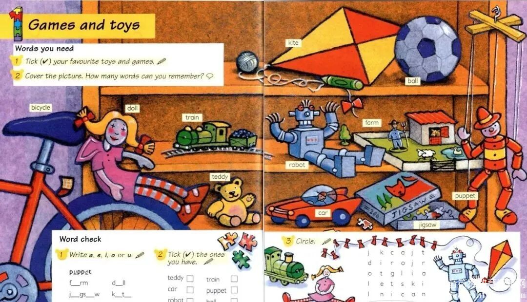 Picture Grammar for Children 有趣可爱儿童图解语法书学习教材