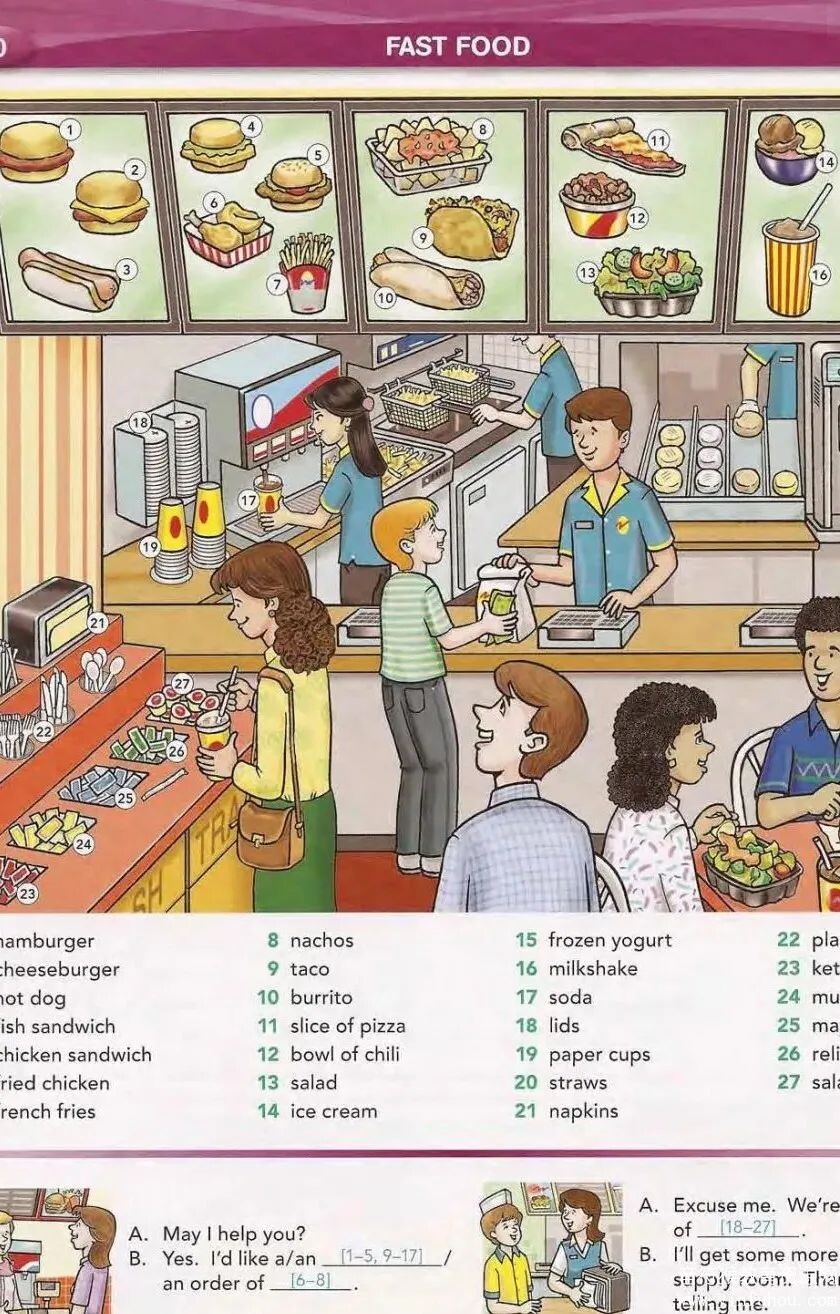 朗文词典情景单词书Word by Word Picture Dictionary 电子版pdf+音频