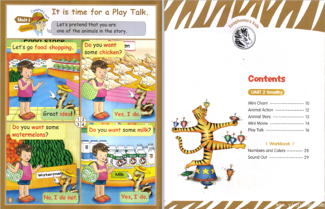 自然拼读教材《Zoophonia s Kids》 电子版pdf+MP3音频