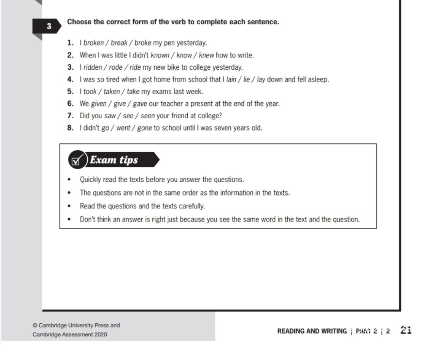剑桥考级神书Exam Boost for KET 2020新题型+音频 电子版pdf