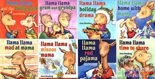 羊驼拉玛 Llama Llama 情绪管理动画片+绘本+音频 百度网盘