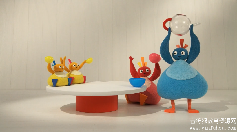 Twirlywoos趣趣知知鸟 动画片英文片第一至三季+台词本