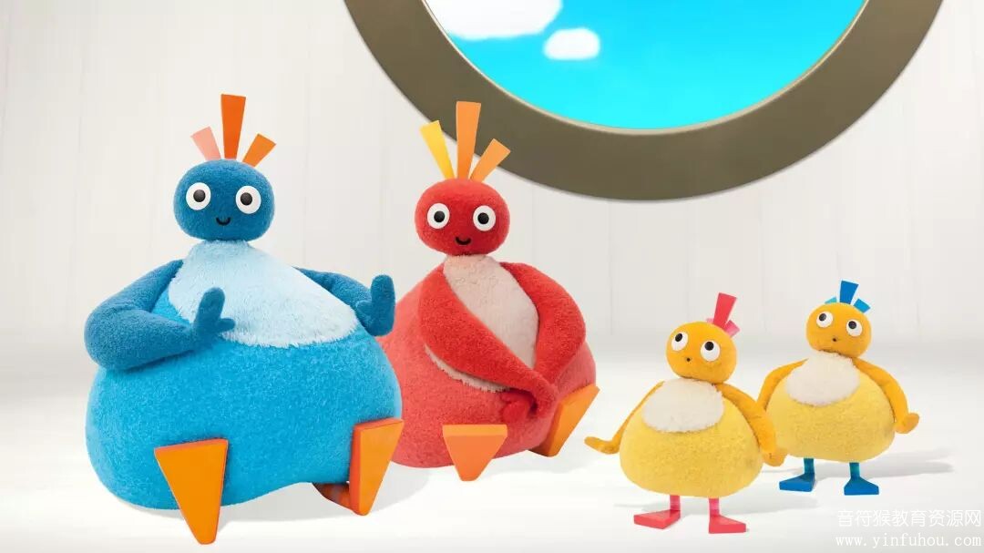 Twirlywoos趣趣知知鸟 动画片英文片第一至三季+台词本