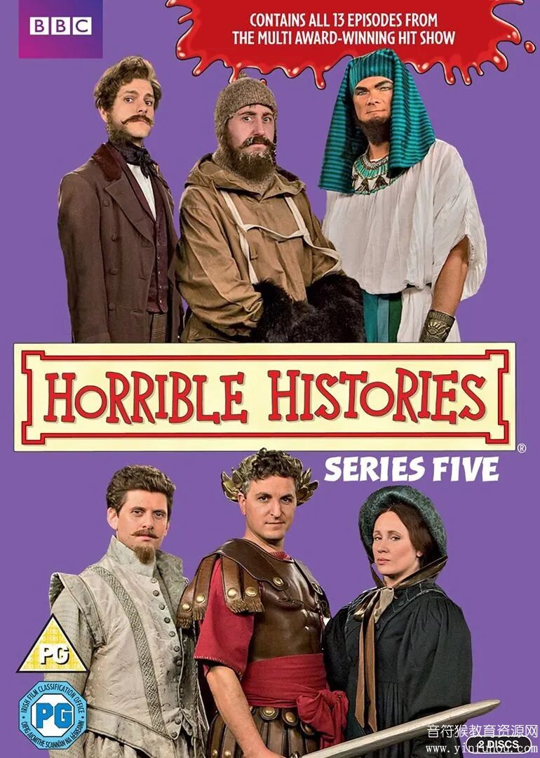 糟糕的历史Horrible Histories 全套 1-8季+特辑 科普剧
