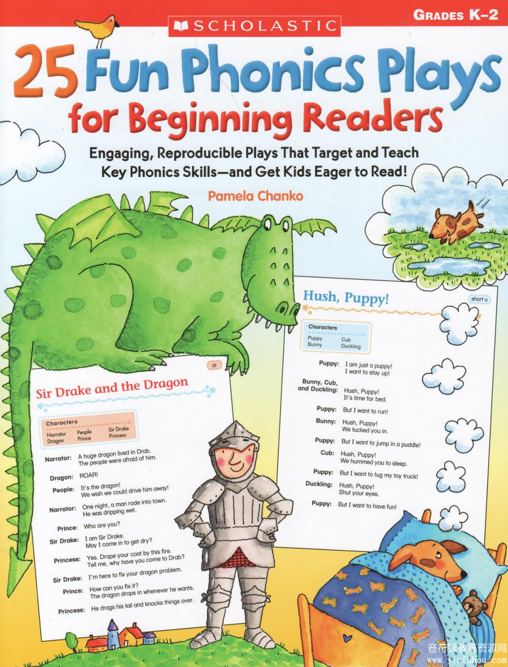 25 FunPhonics Plays for Beginning Readers