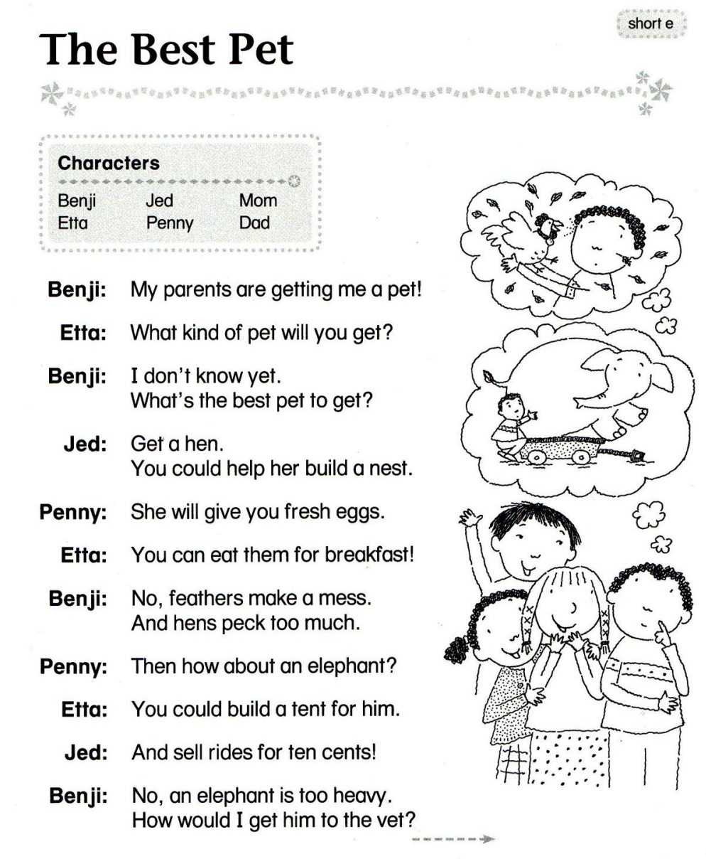 25 FunPhonics Plays for Beginning Readers 自然拼读短剧剧本