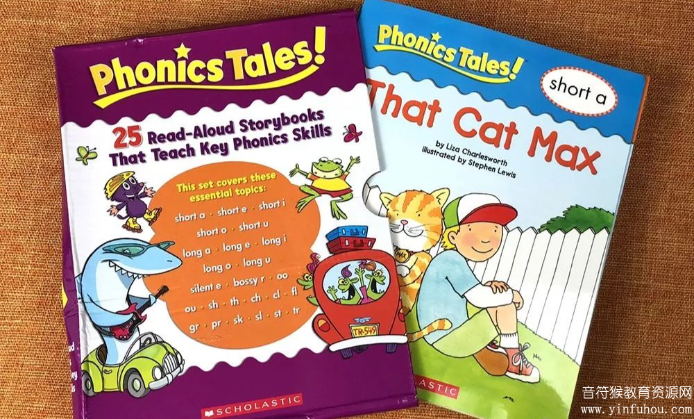 学乐 Phonics Tales 电子版pdf资源  自然拼读故事书