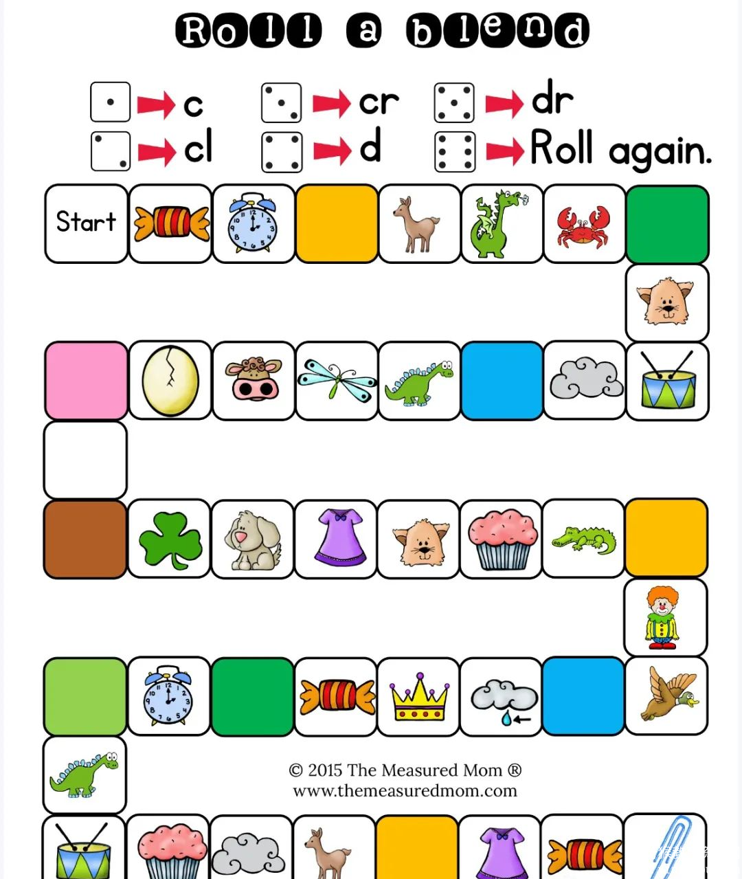 43个自然拼读游戏让孩子在游戏中轻松掌握 可下载打印