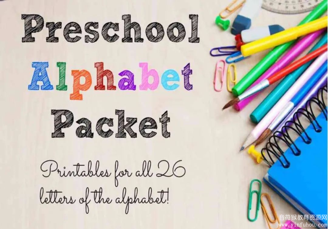 《Preschool Alphabet Packet》 英语启蒙26个字母必备练习册下载