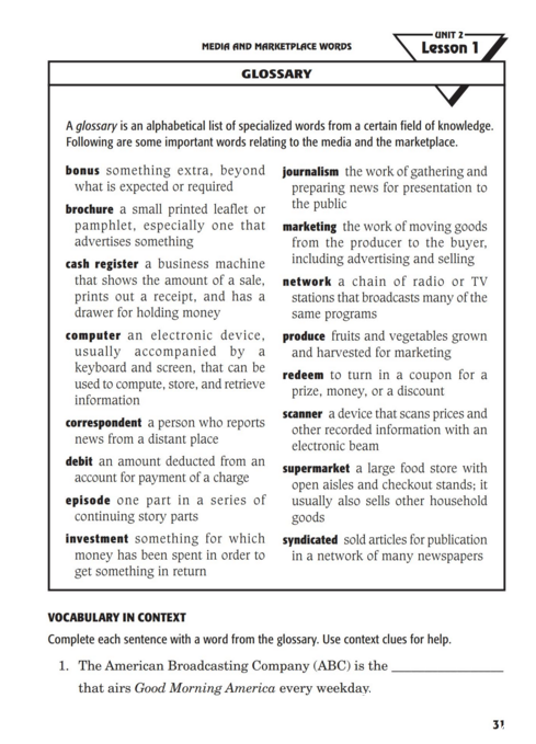 词汇书《Vocabulary in Context》语境中轻松记单词 电子版