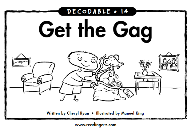 Decodable Books 少儿英语分级读物RAZ自然拼读