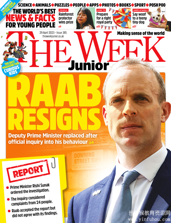 英国青少年周刊The junior week  2023年最新电子版