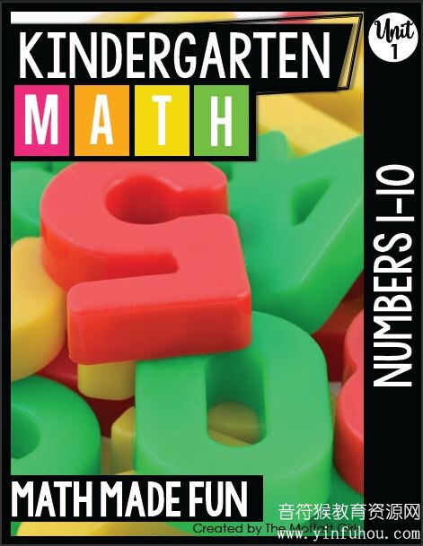 kindergarten Math Made Fun美国幼儿园数学思维全套素材 可下载