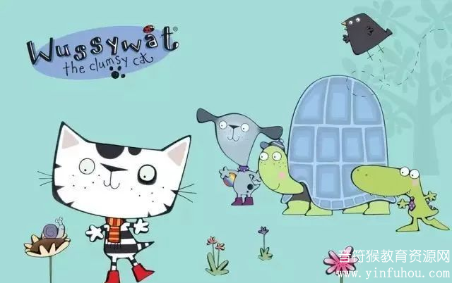 小笨猫WussywattheClumsyCat 学龄前英语启蒙BBC动画片