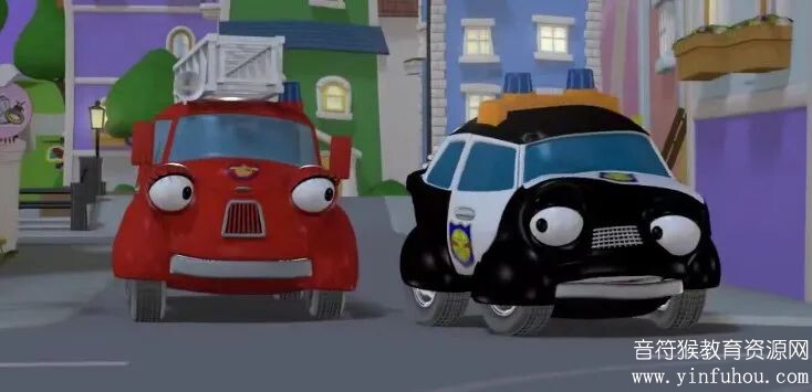城市小英雄Heroes of the City 中英版第一二季汽车主题动画片