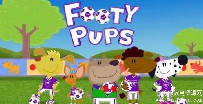 Footy Pups BBC儿童足球题材动画片第一二季