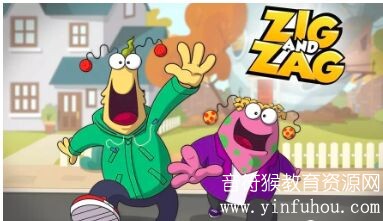 有来和有去 Zig and Zag 动画片 BBC儿童频道喜剧
