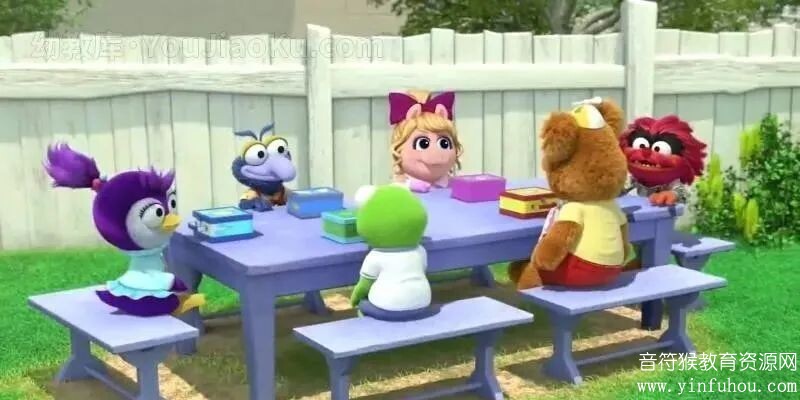 布偶宝宝 Muppet Babies迪士尼奇幻冒险木偶动画片 全三季