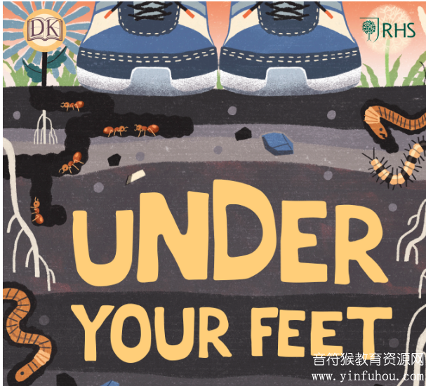 DK 你脚下的秘密 Under Your Feet 在你脚下 科普书电子版