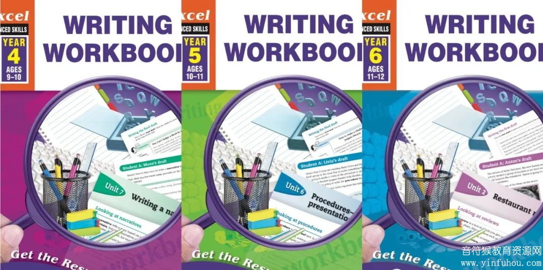 澳洲写作练习册 Writing Workbook Year1-6 电子版