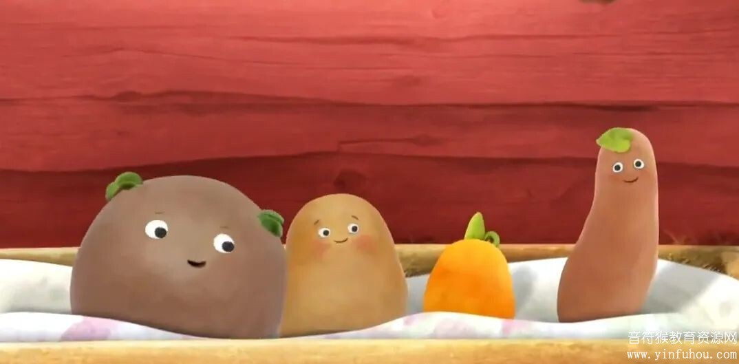 BBC音乐启蒙动画片 爱唱的小土豆Small Potatoes