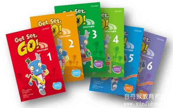 牛津教材《Get Set Go! 》Phonics幼儿自然拼读专项教材