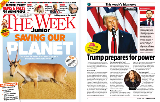中考阅读大题都在这 英国青少年周刊《The Week Junior UK》
