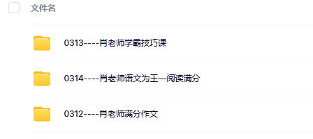 肖书媛老师全集 满分作文 阅读满分 小初视频