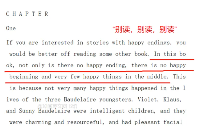A Series of Unfortunate Events 电子版 可下载