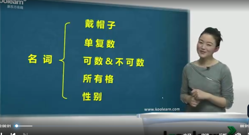 新东方新概念语法精讲汇总 名师专项 小初 视频讲解