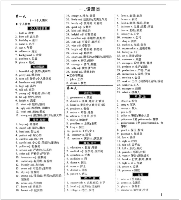 28天背完初中英语1600词 高效记忆，词汇量打底